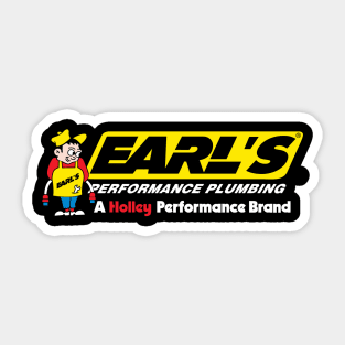 EARL'S PLUMBING Sticker